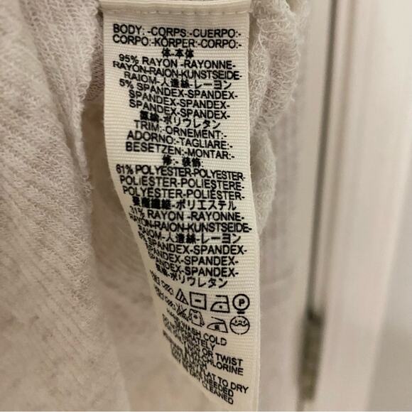 FREE PEOPLE • Oatmeal Cream Long Sleeve Catalina Thermal Top - Picture 5 of 6